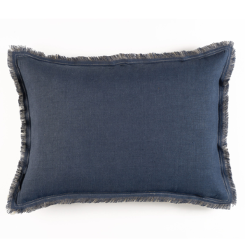 Karma Navy blue & flax
