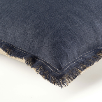 Karma Navy blue & flax